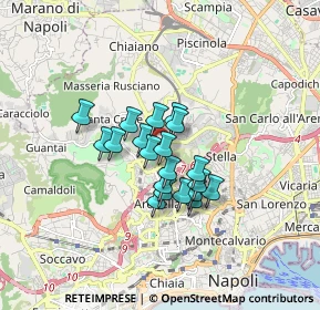 Mappa Via Antonio Cardarelli, 80100 Napoli NA, Italia (1.197)