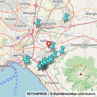 Mappa Via Don Giovanni Minzoni, 80040 Cercola NA, Italia (3.92625)