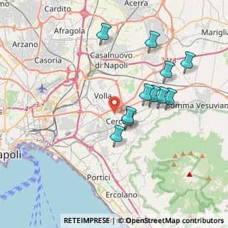 Mappa Via Don Giovanni Minzoni, 80040 Cercola NA, Italia (3.77182)