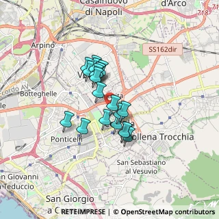 Mappa Via Don Giovanni Minzoni, 80040 Cercola NA, Italia (1.2785)