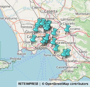 Mappa Via Vicinale S. Maria del Pianto, 80144 Napoli NA, Italia (9.51263)