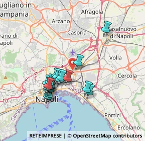 Mappa Via Vicinale S. Maria del Pianto, 80144 Napoli NA, Italia (3.40684)