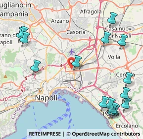 Mappa Via Vicinale S. Maria del Pianto, 80144 Napoli NA, Italia (6.16125)