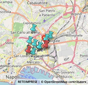Mappa Via Vicinale S. Maria del Pianto, 80144 Napoli NA, Italia (1.17308)