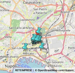 Mappa Via Vicinale S. Maria del Pianto, 80144 Napoli NA, Italia (1.02538)