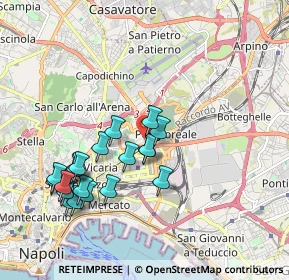 Mappa Via Vicinale S. Maria del Pianto, 80144 Napoli NA, Italia (2.054)