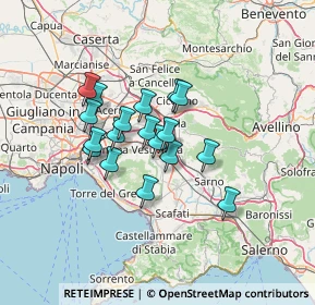 Mappa Via Romani, 80044 Nola NA, Italia (10.56389)