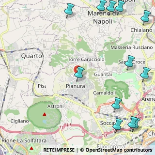 Mappa Via di Marano, 80126 Napoli NA, Italia (3.69833)