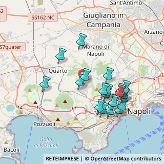Mappa Via di Marano, 80126 Napoli NA, Italia (3.9455)