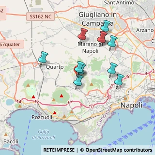 Mappa Via di Marano, 80126 Napoli NA, Italia (3.53091)