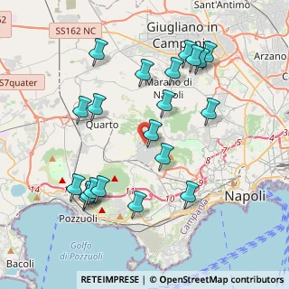 Mappa Via di Marano, 80126 Napoli NA, Italia (4.4955)