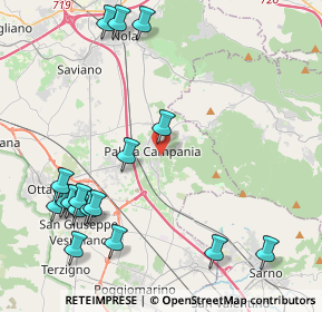 Mappa Via Canalone, 80036 Palma Campania NA, Italia (5.67647)