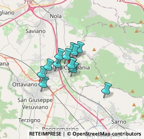 Mappa Via Canalone, 80036 Palma Campania NA, Italia (2.24083)