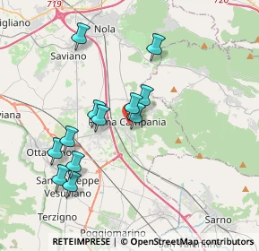 Mappa Via Querce, 80036 Palma Campania NA, Italia (3.71417)
