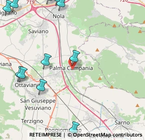 Mappa Via Querce, 80036 Palma Campania NA, Italia (7.03143)