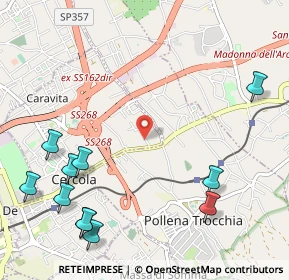 Mappa Via Giuseppe Garibaldi, 80040 Pollena Trocchia NA, Italia (1.54909)