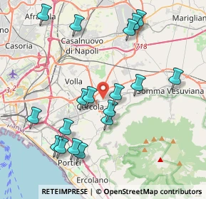 Mappa Via Giuseppe Garibaldi, 80040 Pollena Trocchia NA, Italia (4.57611)