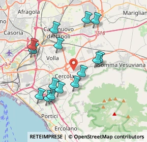 Mappa Via Giuseppe Garibaldi, 80040 Pollena Trocchia NA, Italia (3.96467)