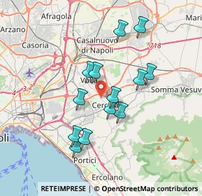 Mappa Viale Preti, 80040 Cercola NA, Italia (3.33308)