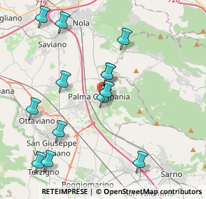 Mappa Via Guglielmo Marconi, 80036 Palma Campania NA, Italia (4.55154)