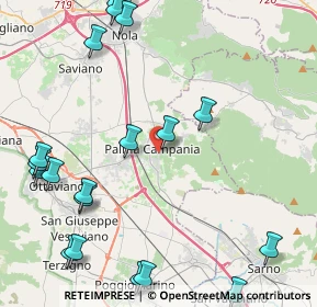 Mappa Via Guglielmo Marconi, 80036 Palma Campania NA, Italia (6.214)