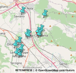 Mappa Via Guglielmo Marconi, 80036 Palma Campania NA, Italia (3.79667)