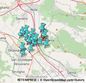 Mappa Via Guglielmo Marconi, 80036 Palma Campania NA, Italia (2.7005)
