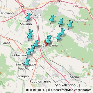 Mappa Via Marconi, 80036 Palma Campania NA, Italia (3.63643)