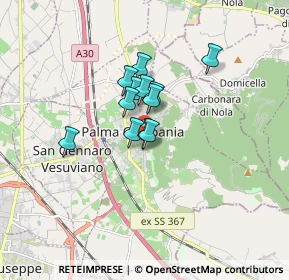 Mappa Via Guglielmo Marconi, 80036 Palma Campania NA, Italia (1.125)