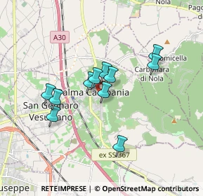 Mappa Via Guglielmo Marconi, 80036 Palma Campania NA, Italia (1.5)