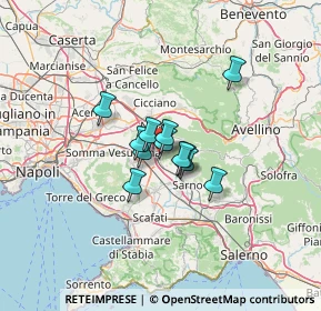 Mappa Via Guglielmo Marconi, 80036 Palma Campania NA, Italia (7.8025)
