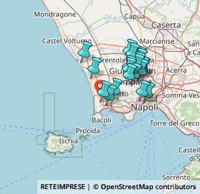 Mappa Via Coste di Cuma, 80078 Pozzuoli NA, Italia (11.4455)