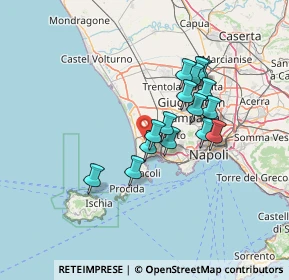 Mappa Via Coste di Cuma, 80078 Pozzuoli NA, Italia (11.89063)