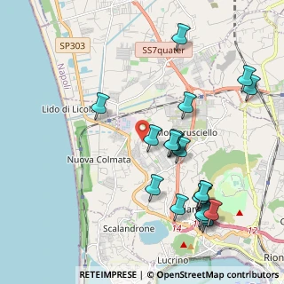 Mappa Via Coste di Cuma, 80078 Pozzuoli NA, Italia (2.4295)