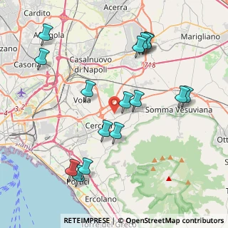 Mappa Via Vasca, 80040 Pollena Trocchia NA, Italia (4.72813)