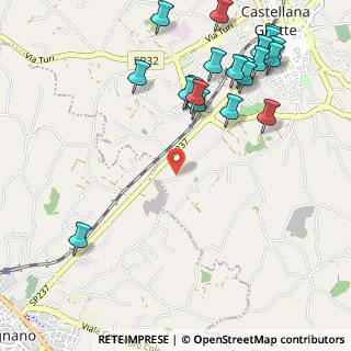 Mappa Strada Comunale Via Vecchia Putignano, 70013 Castellana Grotte BA, Italia (1.4175)