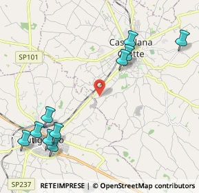 Mappa Strada Comunale Via Vecchia Putignano, 70013 Castellana Grotte BA, Italia (2.95182)