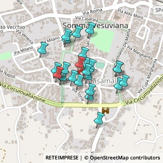 Mappa Via Botteghe, 80049 Somma Vesuviana NA, Italia (0.184)