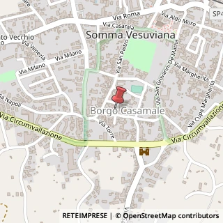 Mappa Via Botteghe, 42, 80049 Somma Vesuviana, Napoli (Campania)