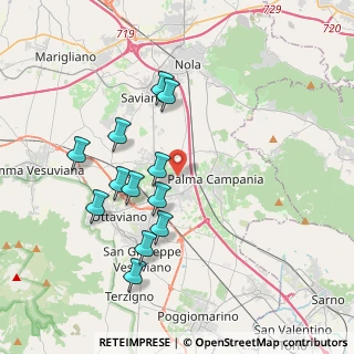Mappa Via Campioni, 80040 San Gennaro Vesuviano NA, Italia (3.92667)