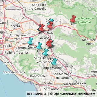 Mappa Via Campioni, 80040 San Gennaro Vesuviano NA, Italia (5.82909)