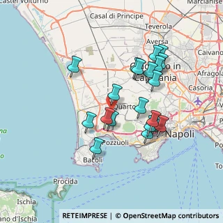 Mappa Via Vicinale Castagnaro, 80078 Pozzuoli NA, Italia (7.064)