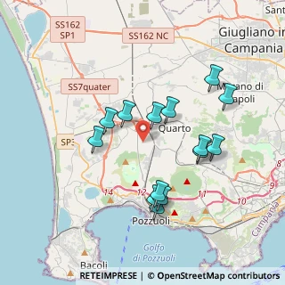 Mappa Via Vicinale Castagnaro, 80078 Pozzuoli NA, Italia (3.74214)