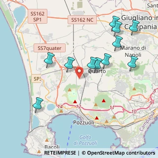 Mappa Via Vicinale Castagnaro, 80078 Pozzuoli NA, Italia (4.62455)