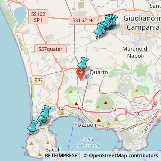 Mappa Via Vicinale Castagnaro, 80078 Pozzuoli NA, Italia (6.01167)
