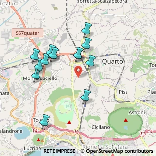 Mappa Via Vicinale Castagnaro, 80078 Pozzuoli NA, Italia (1.97286)