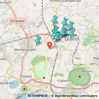 Mappa Via Vicinale Castagnaro, 80078 Pozzuoli NA, Italia (1.57333)