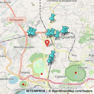 Mappa Via Vicinale Castagnaro, 80078 Pozzuoli NA, Italia (1.64583)
