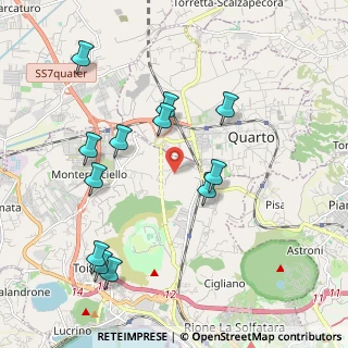 Mappa Via Vicinale Castagnaro, 80078 Pozzuoli NA, Italia (2.25333)