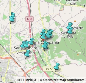 Mappa Traversa Ferrovia, 80036 Palma Campania NA, Italia (1.76529)